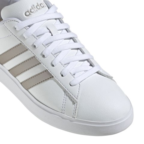 Buty damskie adidas Grand Court Cloudfoam Lifestyle Court Comfort białe GW9215 Buty damskie adidas Grand Court Cloudfoam Lifestyle Court Comfort białe GW9215
