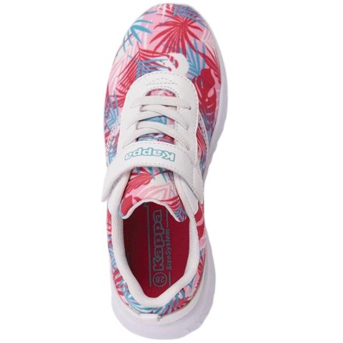Buty dla dzieci Kappa SEC PA Kids biało-różowe 260955PAK 1022 Buty dla dzieci Kappa SEC PA Kids biało-różowe 260955PAK 1022