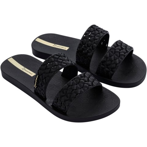 Klapki damskie Ipanema Renda II Fem czarne 83243-20880 Klapki damskie Ipanema Renda II Fem czarne 83243-20880