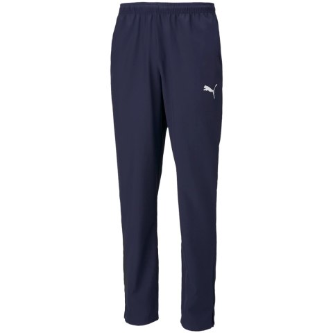 Spodnie męskie Puma teamRISE Sideline Pants granatowe 657327 06 Spodnie męskie Puma teamRISE Sideline Pants granatowe 657327 06