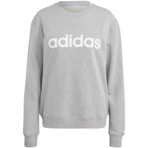 Bluza damska adidas Essentials Linear French Terry szara IC6880 Bluza damska adidas Essentials Linear French Terry szara IC6880