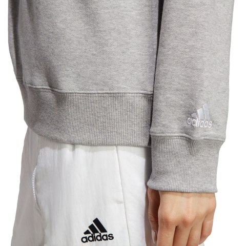 Bluza damska adidas Essentials Linear French Terry szara IC6880 Bluza damska adidas Essentials Linear French Terry szara IC6880