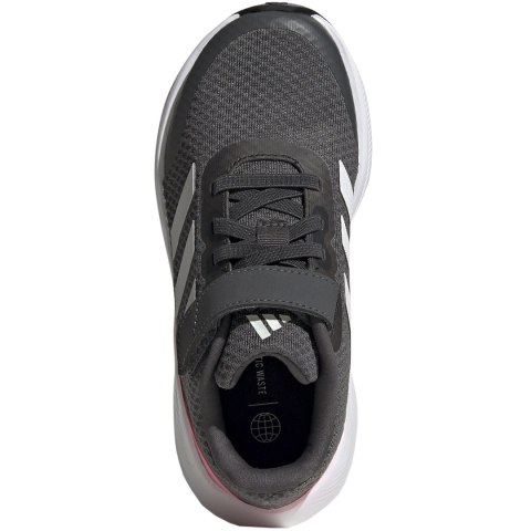 Buty dla dzieci adidas RunFalcon 3.0 EL K szaro-różowe HP5873 Buty dla dzieci adidas RunFalcon 3.0 EL K szaro-różowe HP5873