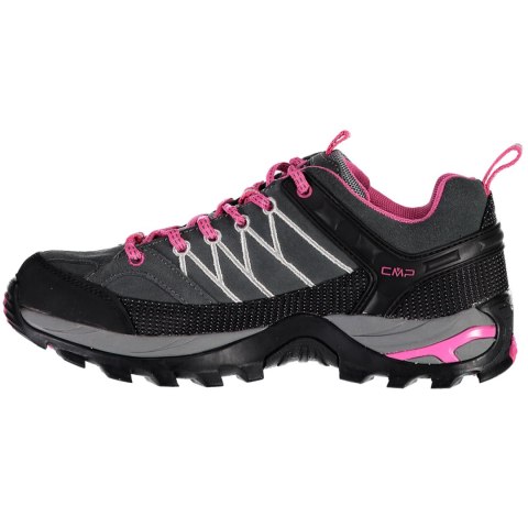 Buty trekkingowe damskie CMP Rigel Low WP szaro-czarno-różowe 3Q13246103Q Buty trekkingowe damskie CMP Rigel Low WP szaro-czarno-różowe 3Q13246103Q