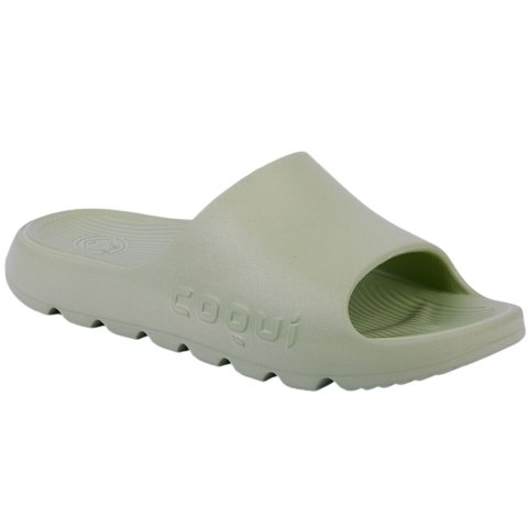 Klapki damskie Coqui Lou zielone 7042-100-8100 Klapki damskie Coqui Lou zielone 7042-100-8100