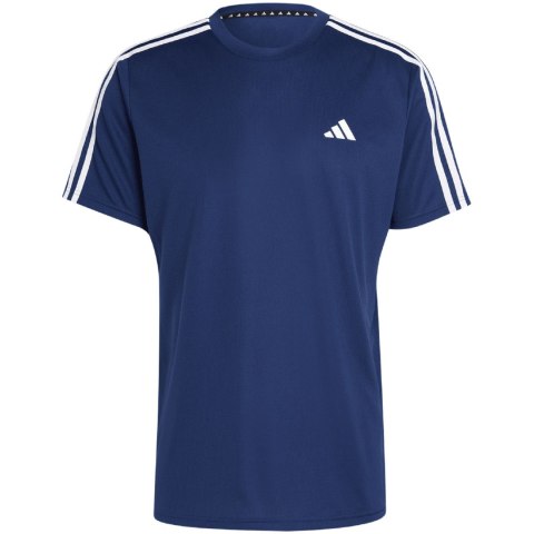 Koszulka męska adidas Train Essentials 3-Stripes Training Tee granatowa IB8152 Koszulka męska adidas Train Essentials 3-Stripes Training Tee granatowa IB8152