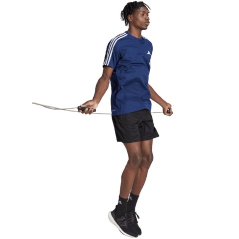 Koszulka męska adidas Train Essentials 3-Stripes Training Tee granatowa IB8152 Koszulka męska adidas Train Essentials 3-Stripes Training Tee granatowa IB8152