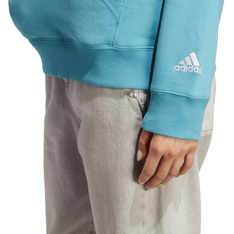 Bluza damska adidas Essentials Linear błękitna IC6886 Bluza damska adidas Essentials Linear błękitna IC6886