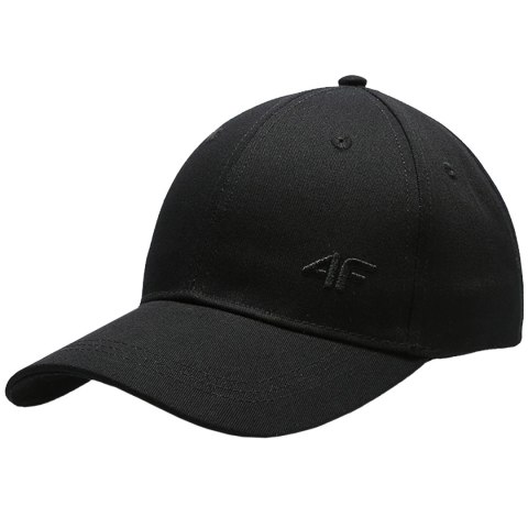 Czapka z daszkiem damska 4F F109 głęboka czerń 4FSS23ACABF109 20S Czapka z daszkiem damska 4F F109 głęboka czerń 4FSS23ACABF109 20S