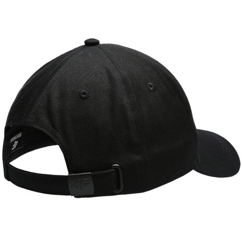 Czapka z daszkiem damska 4F F109 głęboka czerń 4FSS23ACABF109 20S Czapka z daszkiem damska 4F F109 głęboka czerń 4FSS23ACABF109 20S