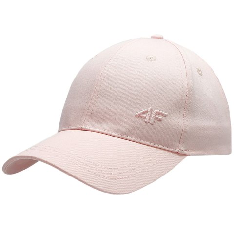 Czapka z daszkiem damska 4F F109 jasny róż 4FSS23ACABF109 56S Czapka z daszkiem damska 4F F109 jasny róż 4FSS23ACABF109 56S
