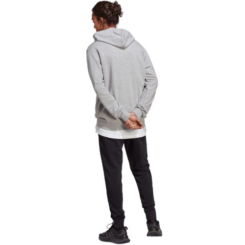 Dres męski adidas Big Logo Terry szaro-czarny IC6749 Dres męski adidas Big Logo Terry szaro-czarny IC6749