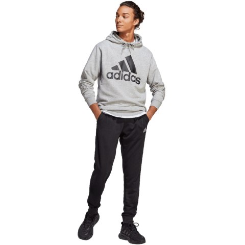 Dres męski adidas Big Logo Terry szaro-czarny IC6749 Dres męski adidas Big Logo Terry szaro-czarny IC6749