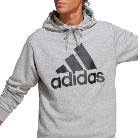 Dres męski adidas Big Logo Terry szaro-czarny IC6749 Dres męski adidas Big Logo Terry szaro-czarny IC6749