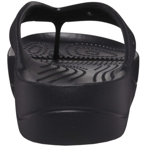 Klapki damskie Crocs Baya Platform czarne 208395 001 Klapki damskie Crocs Baya Platform czarne 208395 001