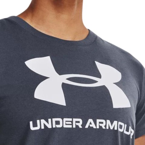 Koszulka damska Under Armour Live Sportstyle Graphic SSC szara 1356305 044 Koszulka damska Under Armour Live Sportstyle Graphic SSC szara 1356305 044