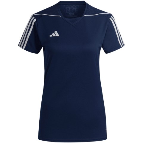 Koszulka damska adidas Tiro 23 League Jersey granatowa HR4613 Koszulka damska adidas Tiro 23 League Jersey granatowa HR4613