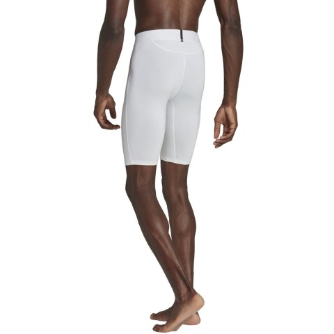 Spodenki męskie adidas Techfit Aeroready Short Tights białe HP0611 Spodenki męskie adidas Techfit Aeroready Short Tights białe HP0611