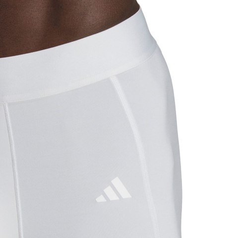Spodenki męskie adidas Techfit Aeroready Short Tights białe HP0611 Spodenki męskie adidas Techfit Aeroready Short Tights białe HP0611
