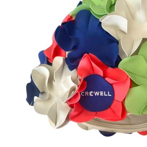 Czepek pływacki Crowell Kwiaty Flower kolorowy kol.5 Czepek pływacki Crowell Kwiaty Flower kolorowy kol.5