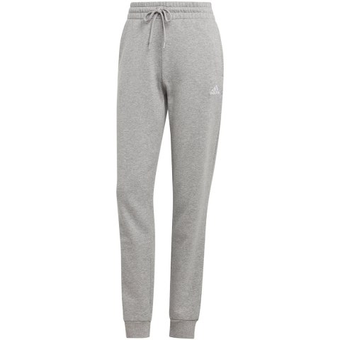 Spodnie damskie adidas Essentials Linear French Terry Cuffed szare IC8816 Spodnie damskie adidas Essentials Linear French Terry Cuffed szare IC8816