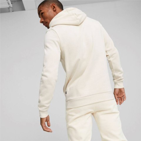 Bluza męska Puma ESS Big Logo Hoodie FL (s) Evening kremowa 586687 87 Bluza męska Puma ESS Big Logo Hoodie FL (s) Evening kremowa 586687 87