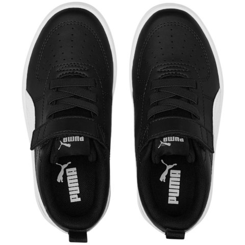 Buty dla dzieci Puma Rickie AC+ PS czarno-białe 385836 11 Buty dla dzieci Puma Rickie AC+ PS czarno-białe 385836 11