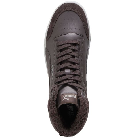 Buty męskie Puma Shuffle Mid Fur Flat szare 387609 03 Buty męskie Puma Shuffle Mid Fur Flat szare 387609 03