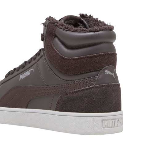 Buty męskie Puma Shuffle Mid Fur Flat szare 387609 03 Buty męskie Puma Shuffle Mid Fur Flat szare 387609 03