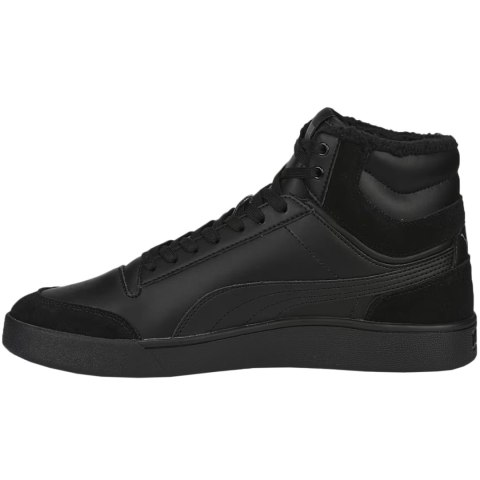 Buty męskie Puma Shuffle Mid Fur czarne 387609 01 Buty męskie Puma Shuffle Mid Fur czarne 387609 01