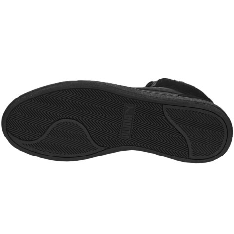 Buty męskie Puma Shuffle Mid Fur czarne 387609 01 Buty męskie Puma Shuffle Mid Fur czarne 387609 01