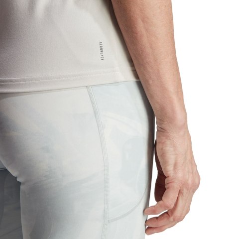 Koszulka damska adidas Aeroready Train Essentials 3-Stripes Tee beżowa HZ5681 Koszulka damska adidas Aeroready Train Essentials 3-Stripes Tee beżowa HZ5681