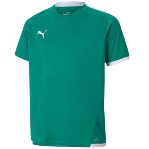 Koszulka dla dzieci Puma teamLIGA Jersey zielona 704925 05 Koszulka dla dzieci Puma teamLIGA Jersey zielona 704925 05