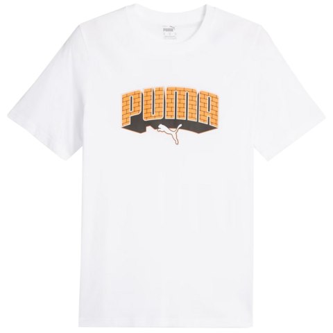 Koszulka męska Puma Graphics Hip Hop Tee biała 677189 02 Koszulka męska Puma Graphics Hip Hop Tee biała 677189 02