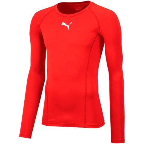 Koszulka męska Puma Liga Baselayer Tee LS czerwona 655920 01 Koszulka męska Puma Liga Baselayer Tee LS czerwona 655920 01