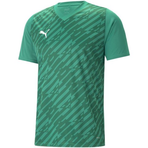 Koszulka męska Puma teamULTIMATE zielona 705371 05 Koszulka męska Puma teamULTIMATE zielona 705371 05