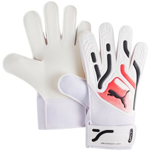 Rękawice bramkarskie Puma Ultra Play RC białe 41862 01 Rękawice bramkarskie Puma Ultra Play RC białe 41862 01