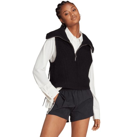 Spodenki damskie adidas Essentials 3-Stripes Woven czarne HT3397 Spodenki damskie adidas Essentials 3-Stripes Woven czarne HT3397