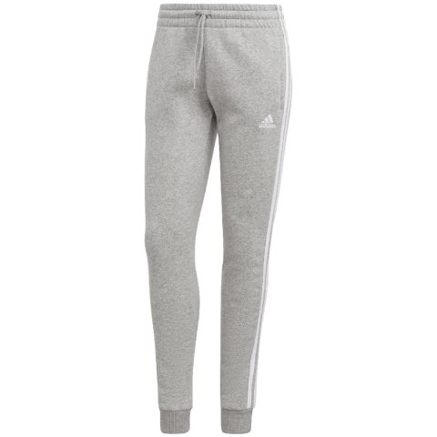 Spodnie damskie adidas Essentials 3-Stripes Fleece szare IL3282 Spodnie damskie adidas Essentials 3-Stripes Fleece szare IL3282