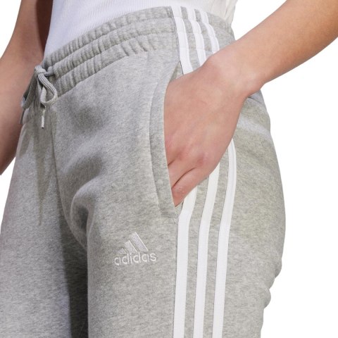 Spodnie damskie adidas Essentials 3-Stripes Fleece szare IL3282 Spodnie damskie adidas Essentials 3-Stripes Fleece szare IL3282