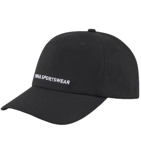 Czapka z daszkiem Puma Sportswear Cap czarna 24036 01 Czapka z daszkiem Puma Sportswear Cap czarna 24036 01