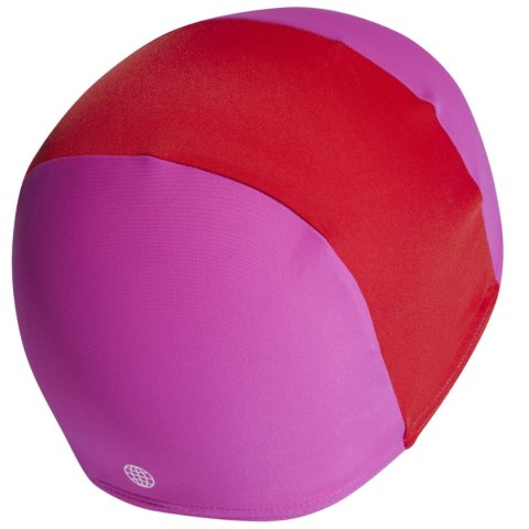 Czepek dla dzieci adidas Fabric Swim Cap różowy HA7331 Czepek dla dzieci adidas Fabric Swim Cap różowy HA7331
