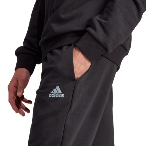 Dres męski adidas Big Logo Terry Track Suit czarny IJ8555 Dres męski adidas Big Logo Terry Track Suit czarny IJ8555