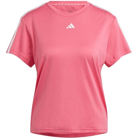 Koszulka damska adidas Aeroready Train Essentials 3-Stripes Tee różowa HZ5688 Koszulka damska adidas Aeroready Train Essentials 3-Stripes Tee różowa HZ5688