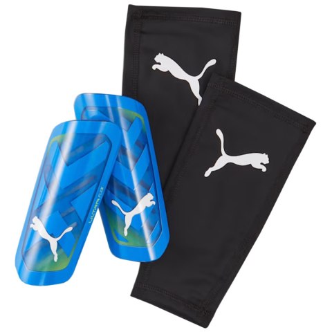 Ochraniacze piłkarskie Puma Ultra Flex Sleeve niebieskie 030871 06 Ochraniacze piłkarskie Puma Ultra Flex Sleeve niebieskie 030871 06