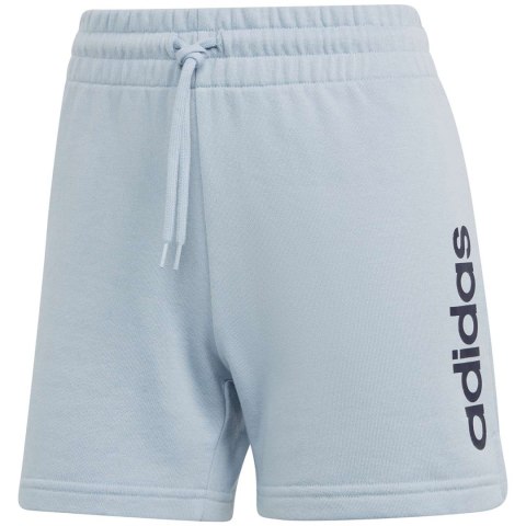 Spodenki damskie adidas Essentials Linear French Terry błękitne IL3355 Spodenki damskie adidas Essentials Linear French Terry błękitne IL3355