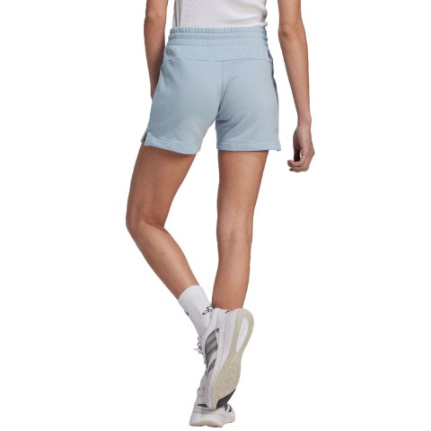Spodenki damskie adidas Essentials Linear French Terry błękitne IL3355 Spodenki damskie adidas Essentials Linear French Terry błękitne IL3355