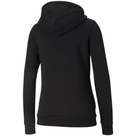 Bluza damska Puma ESS Small Logo Full-Zip Hoodie czarna 586811 01 Bluza damska Puma ESS Small Logo Full-Zip Hoodie czarna 586811 01
