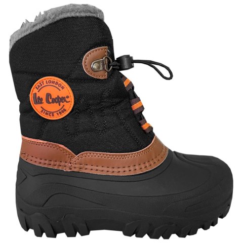 Buty dla dzieci Lee Cooper czarno-brązowe LCJ-21-44-0524K Buty dla dzieci Lee Cooper czarno-brązowe LCJ-21-44-0524K