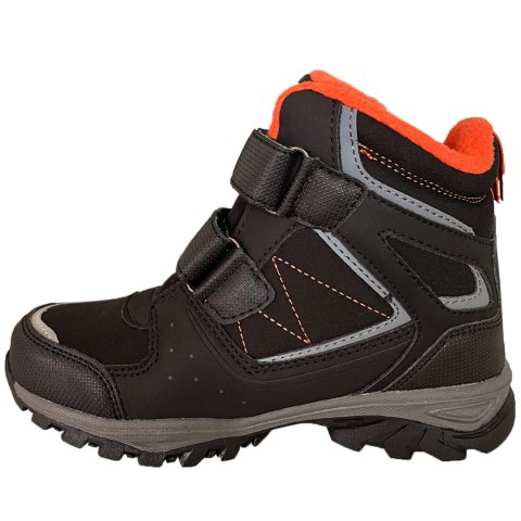 Buty dla dzieci Lee Cooper czarno-pomarańczowe LCJ-23-01-2060K Buty dla dzieci Lee Cooper czarno-pomarańczowe LCJ-23-01-2060K